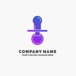 pngtree-nipplebabydummypacifierkids-purple-business-logo-templat-image_203963